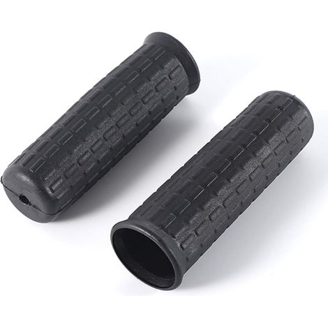 Lot de 2 - Poignée brouette - Accessoire remplacement - Antidérapant et durable - Pour jardin et chantier - Noir - 122x30 cm (1/5)
