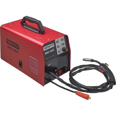 80609 SALDATRICE INVERTER MIG 140S YAMATO completa di accessori per elettrodo