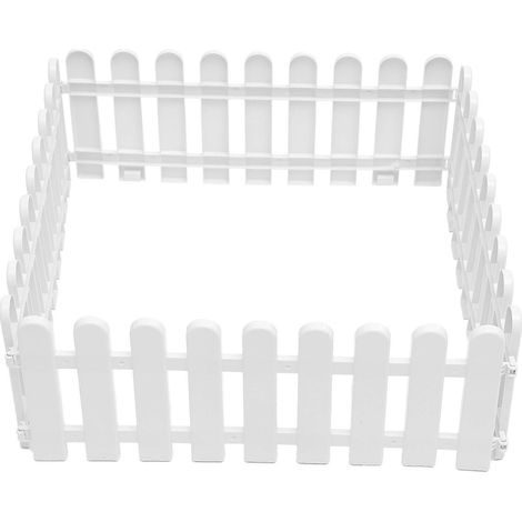 Clôture décorative de jardin (4 pièces) pour plantes et bordures de jardin. (1/5)