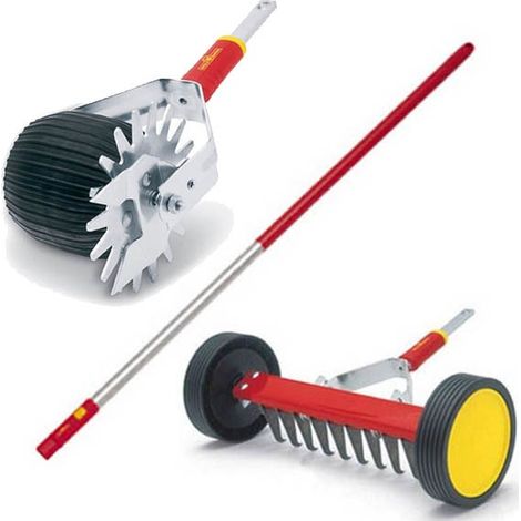 Wolf Garten Handle 142cm ZMI15 Garden Multi Change RBM Trimmer URM3 Roller Rake (1/3)
