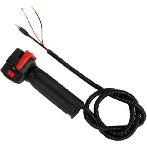 Lawn Mower Throttle Control Switch, Brush Cutter Control Lever, Direct Throttle Diaphragm, Desbrozadora Switch(C) (1/4)