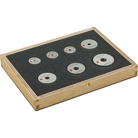 Gioco Filettato Anelli "Non Entrare" Quantità: 7 Camere, M3 Gioco Composizione M4 M5 M6 M8 M10 M12 (1/4)