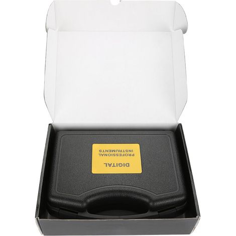 HT-1200 - Appareil de mesure d'épaisseur à ultrasons numérique avec écran LCD, plage de mesure : 2 à 300 mm