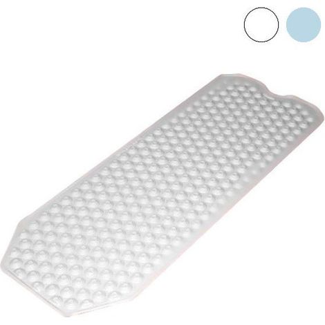 Alfombra antideslizante para bañera azul, 104x40 cm Ridap