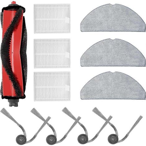 Filtre pour aspirateur brosse pour aspirateur Filtre de brosse pour aspirateur filtre de 11PCS Roborock Q7 M5 / Q7 M5+ / Q7 L5 Aspirateur Accessoires Main Side Brosse Filtre Serpillière Cloth