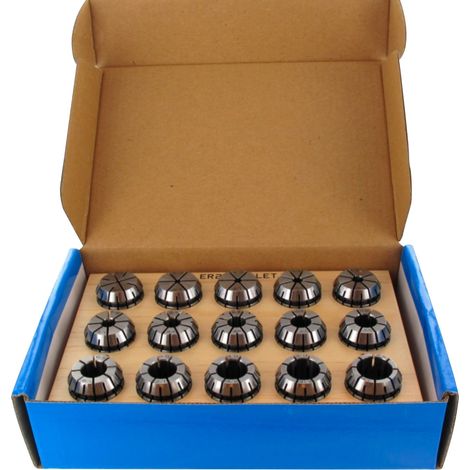 Jeux de pinces ER DIN6499 ER-20 1-13 mm 12 pièces Vertex V-20000 (1/2)