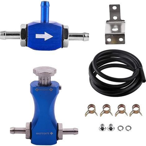 Accessoire turbocompresseur Turbo Boost Kit de contrôleur de pression de turbine, régulateur de pression bilatéral en métal, moteur essence diesel turbo, pièces de moteur pour voiture (1/5)