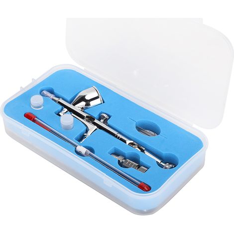 Airbrush - Dual Action - 0 3 Mm Nozzle - For Nail Art Cake Decoration Craft Painting - 1 Unit (1/5)