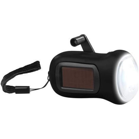 Lampe torche solaire Pearl avec dynamo LTL-15.ds (1/5)