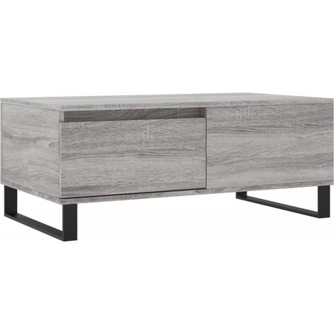 Maison Exclusive - Tavolino Salotto Grigio Sonoma 90x50x36,5 cm Legno Multistrato