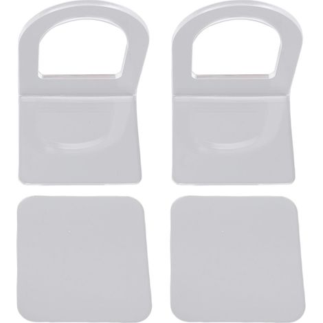 4PCS Support Brosse Évier Élégant Acrylique – Organisateur Bols Plats Cuisine (1/5)
