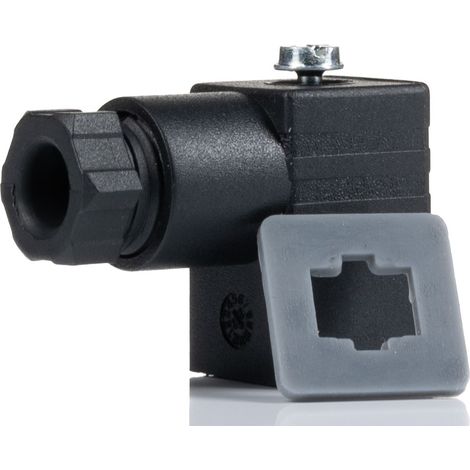 Connecteur pour électrovanne, Femelle, 3P+E, Montage sur câble 6A, 250 V c.a., PG7 ( Prix pour Paquet de 5 )