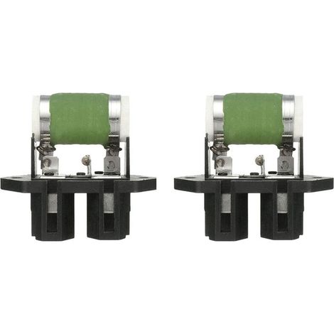 2 resistori per motore ventola radiatore per Bravo Coupe Punto Stilo 51736774 46533716