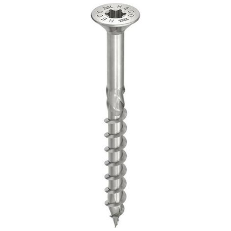 Vis HECO-Topix-Plus Inox - Ø4,5x70mm - Tête Fraisée à poches de fraisage - Filetage Partiel - T20 - Boite de 200 - 61718 (1/5)