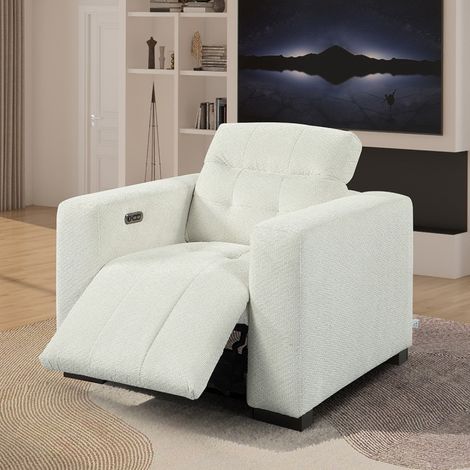 Fauteuil relax électrique 3128 beige