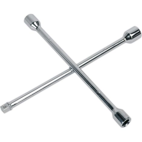 Sealey 4-Way Wheel Brace 1/2"Sq Drive