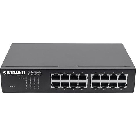 [GEBRAUCHT] B-Ware Intellinet Netzwerk Switch Router Rj45 561068 16 Port 1 Gbit/S