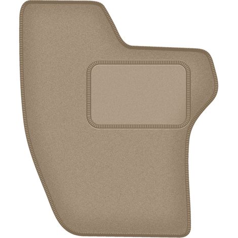 Tappetino in velluto per guidatore per: furgone VW LT II (1996-2006) beige