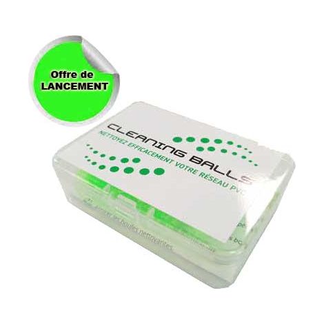Atepac – Lot de 12 boules magiques de nettoyage – Pour flexibles et tuyauterie PVC – Améliore la performance de la centrale d’aspiration