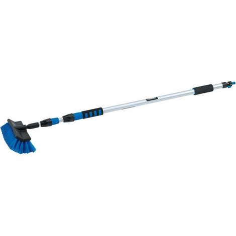 Draper Telescopic Washing Brush with 3-Meter Extendable Handle and Flow-Through Design