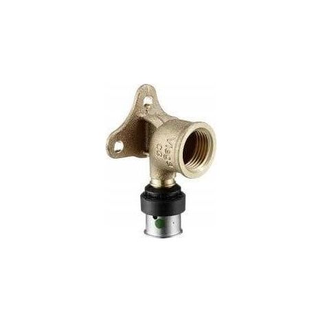 Viega kolano z lapami GW bronze 20 x 1/2 pouce