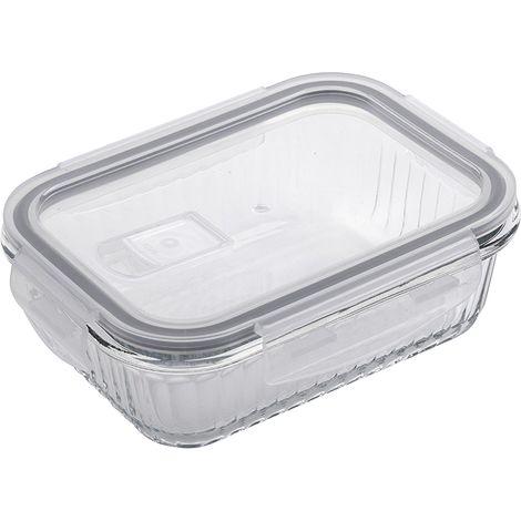 CONTENITORE RETTANGOLARE PER ALIMENTI IN VETRO MARIET 1050ML (1/5)