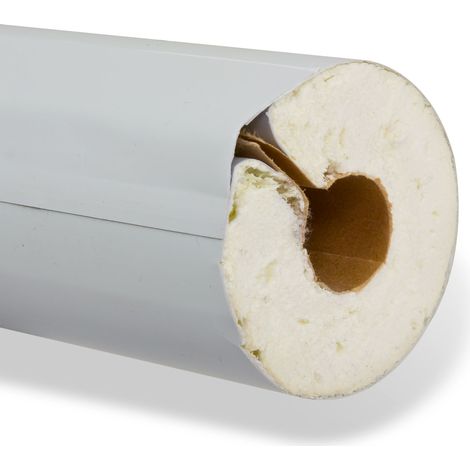 AustroPUR 035 Rohrisolierung 48x40 mm PU-R Dämmschale mit PVC-Mantel (1/2)