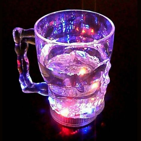 Trade Shop - TAZZO CAMBIA COLOR VERSANDO LIQUIDO LED LUCE INDUSTRIE DRINK 400ML -