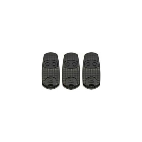 Pack de 3 télécommandes CAME TOP432EV 433,92 MHz – 2 boutons – Compatible avec récepteurs CAME – Dimensions 68 x 12 x 32 mm (1/3)