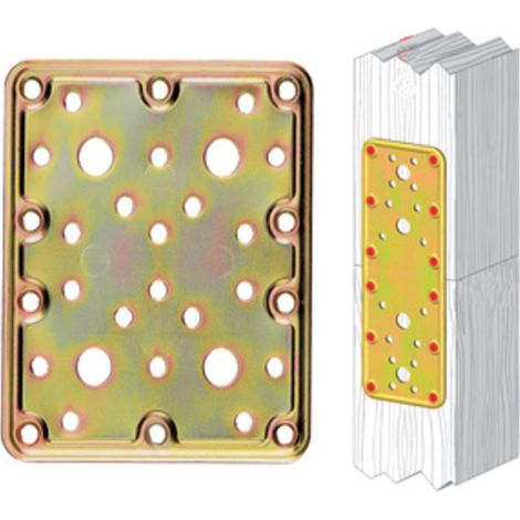 PIASTRA 776 DIRITTA ACCIAIO TROPIC 100X160 MM Q.TA 20