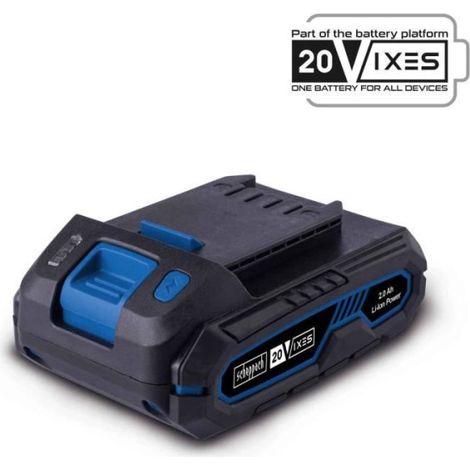 Batterie Li-ion 20V 2Ah – Compatible gamme SCHEPPACH 20V IXES – Légère et performante pour projets de bricolage (1/3)