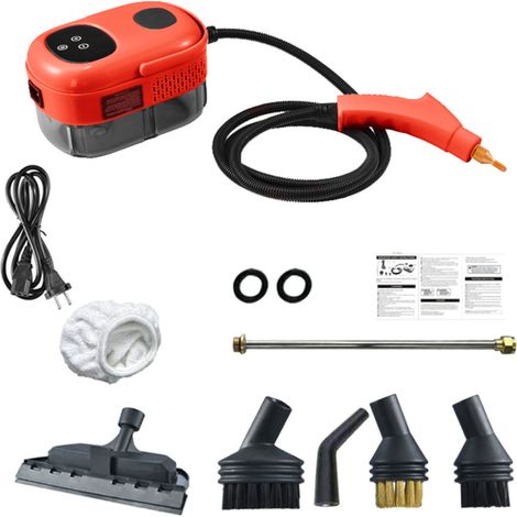 Nettoyeur Vapeur Haute Pression 2500W 105°C 3 Bar 1100 Ml Avec 5 Accessoires Pour Cuisine Salle De Bain (1/5)