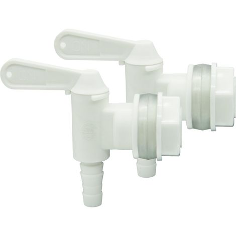 Lot de 2 Robinets en plastique pour cuve de mise en bouteille, robinet de rechange pour bière ou soda artisanaux (1/5)