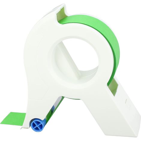 Applicateur de ruban de masquage pour peinture - Outil d'application facile pour peintre avec 5 rouleaux de ruban pour moulures, décoration, cadres de fenêtres et de portes (1/5)