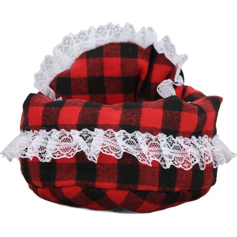 Canapé pour hamster : lit tendance, chaud et confortable en coton pour petits animaux comme les hamsters et les cochons d'Inde. (1/5)