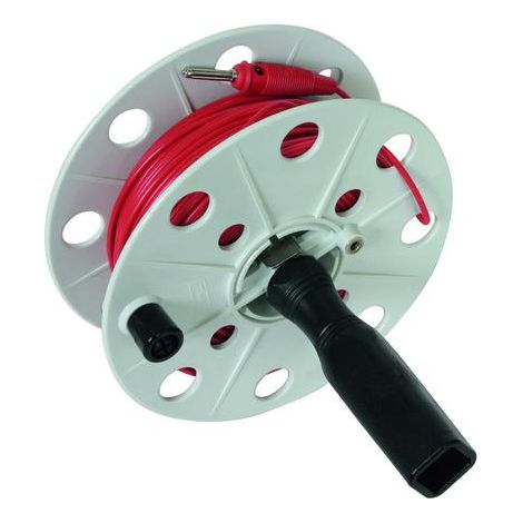 Dehn avvolgitore di cavo rosso 50 metri 0,75 mm²