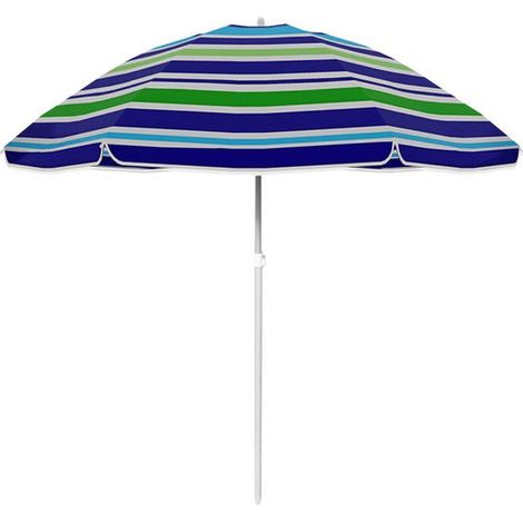 Sombrilla Oxford Aluminio Con Funda Color Surtido 160 cm Jardin Piscina y Playa MARBUENO SUMMER