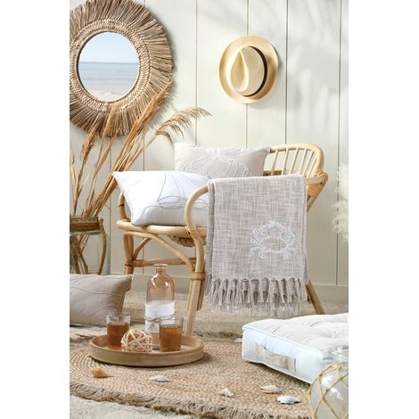 Stof Dunes Plaid Naturel 125x150cm - Stof