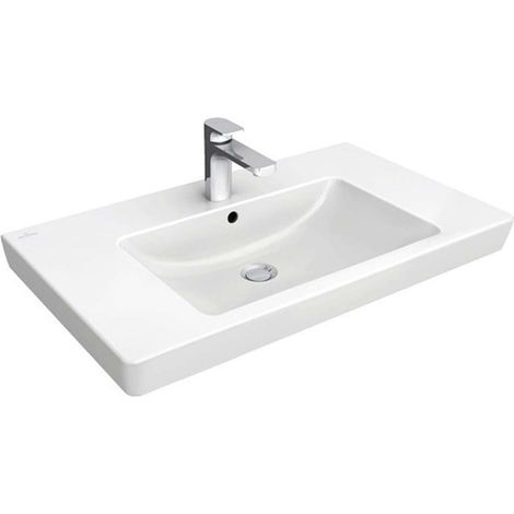 Villeroy & Boch Subway 2.0 Schrankwaschtisch, mit Überlauf, 1 (1/5)