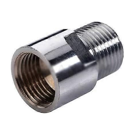 Rallonge en laiton de 1 pouce de la société Qabil Company pour douche, WC, douchette et robinet de lavabo musulmans. (1/5)