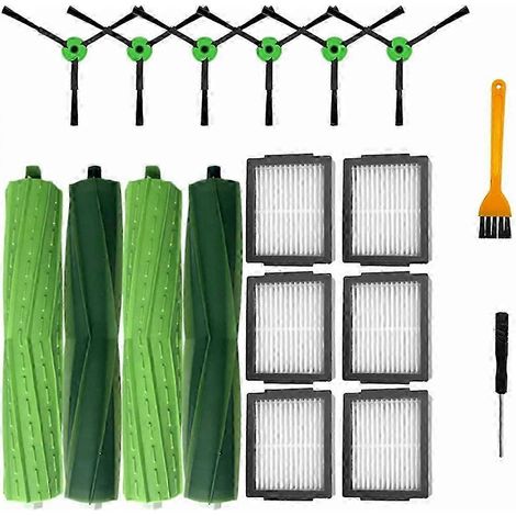 Accès au filtre HEPA de la brosse latérale principale de l'aspirateur robot iRobot Roomba Combo I5 / I5+ / J5 / J5 + (1/5)