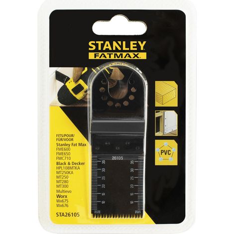 Lama di precisione legno e plastica per utensile multifunzione oscillante STA26105 STANLEYB. (1/2)