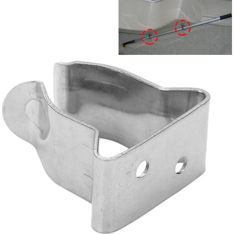 Support de Pinces à Ressort en Acier Inoxydable, Clip Réglable pour Bateau, Yacht et Canoës