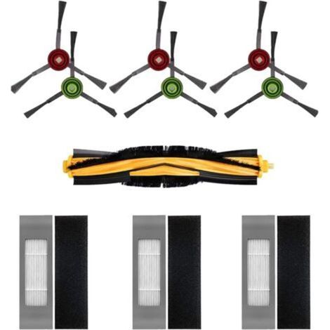 Kit di accessori per aspirapolvere robot Ecovacs DEEBOT OZMO T8/T9 - Spazzola con filtro sostituibile