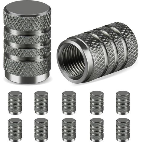 bouchons de valve universels en aluminium pour pneus de voiture, camion, SUV, moto et vélo (1/5)
