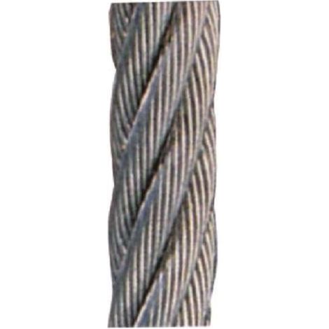 Vigor-Blinky Funi Acciaio Inox 49 Fili Aisi 316 100mt Diametro 3mm