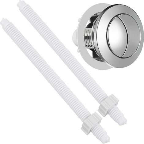 Bouton Poussoir Chasse D'eau pour Réservoir Wc à Double Chasse (1/5)