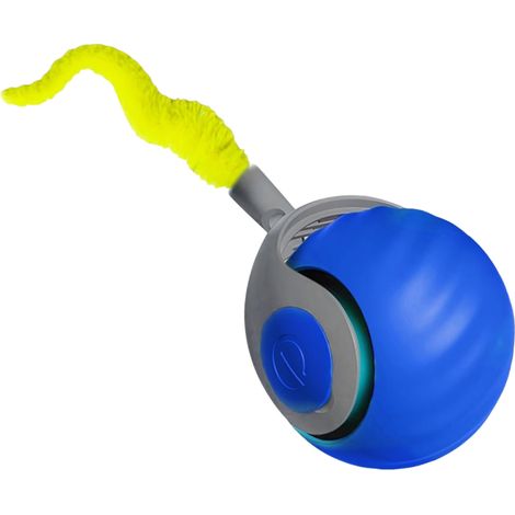 Pelota saltarina inteligente: juguete eléctrico interactivo para gatos y perros.