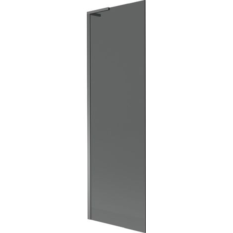 Mexen Next L paratia per vasca da bagno monostrato 60 x 150 cm, grafite, gun metal - 895-060-000-03-40-95 (1/5)
