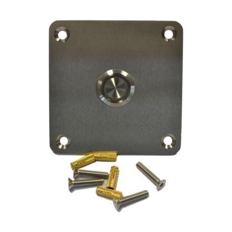 Bouton poussoir sortie lum no/nf 100x100 URMET 13040010